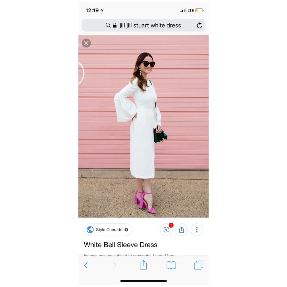 Jill Jill Stuart White Dress